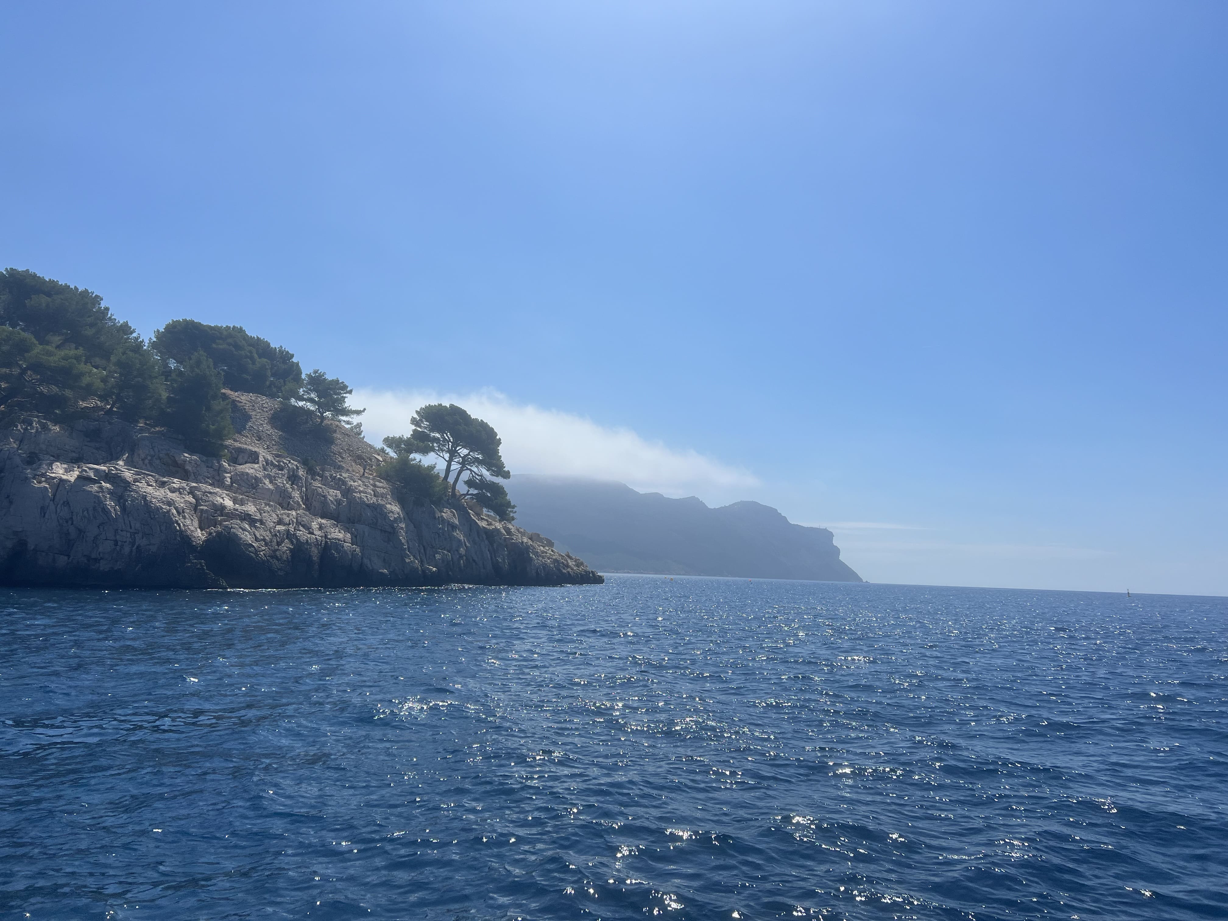 Coastal cliffs, South of France